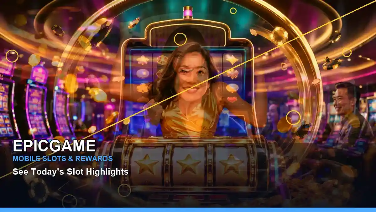 EPICGAME centered lucky reels online slot games highlighting mobile-friendly casino play