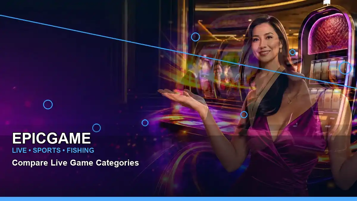 EPICGAME wide-action mobile casino app highlighting mobile-friendly casino play